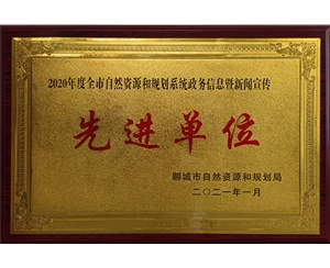 先進(jìn)單位